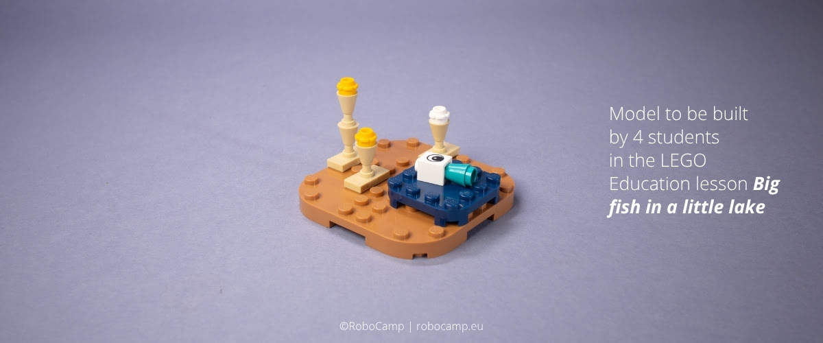 Model for a lesson by LEGO Education for Science kit: Big fish in a little pond