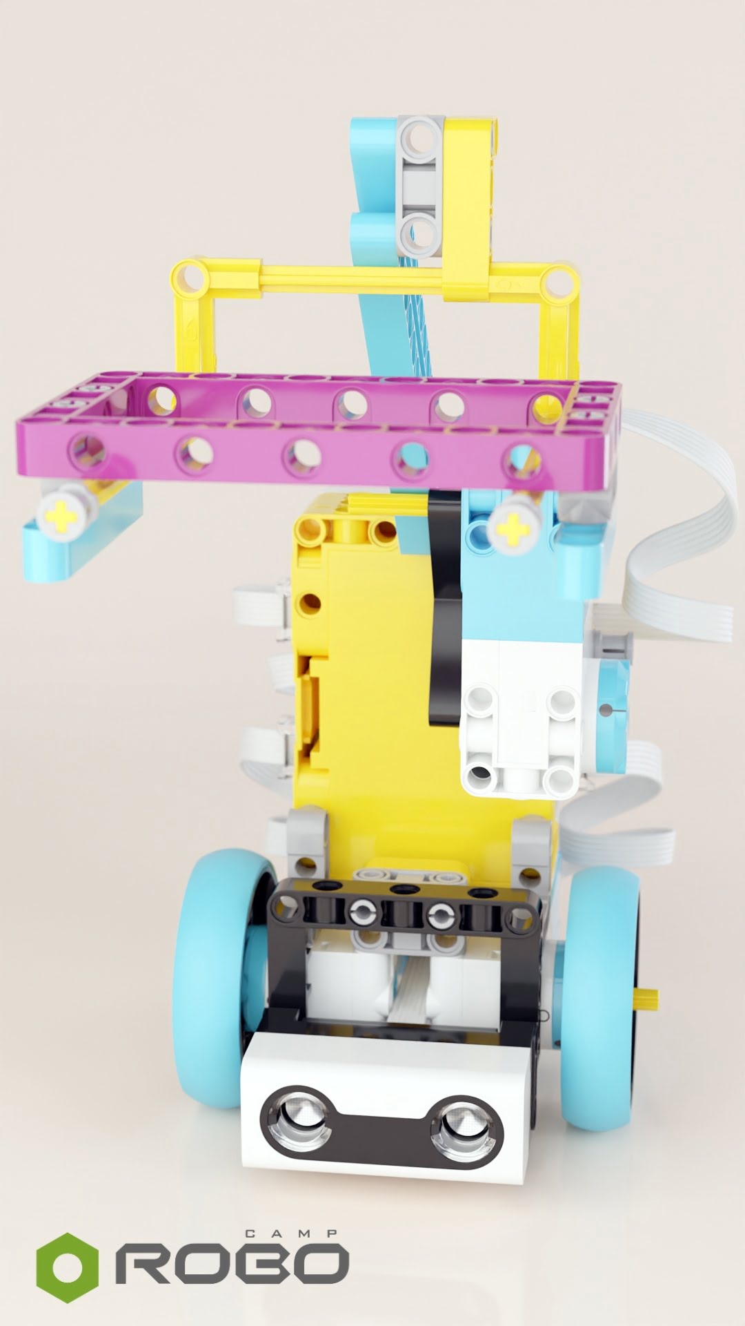 RoboCamp LEGO SPIKE Prime Forklift lesson