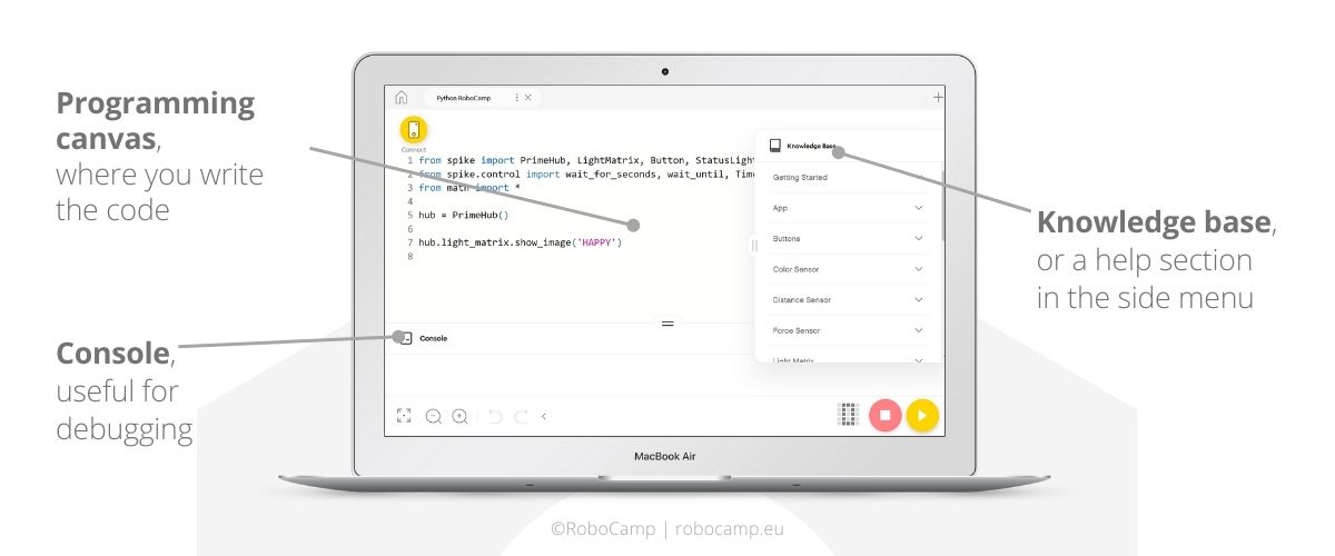 LEGO SPIKE programming in Python