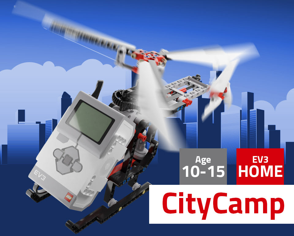 CityCamp Mindstorms EV3 Home lesson series | RoboCamp